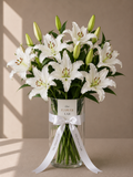 Casa Blanca Forever - Lirios blancos The Flower Lab