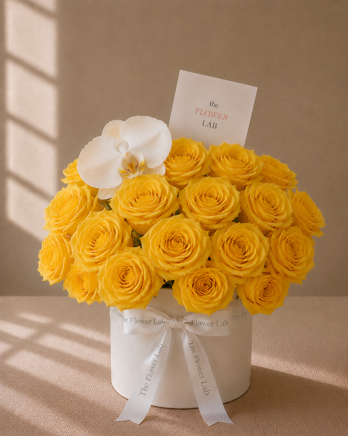 Love with Roses - Rosas amarillas The Flower Lab