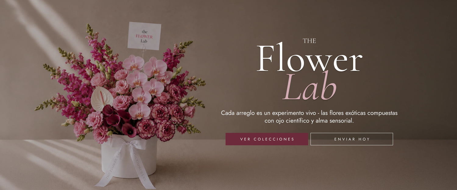 Flores que dicen lo que no cabe en palabras — The Flower Lab, botanical studio